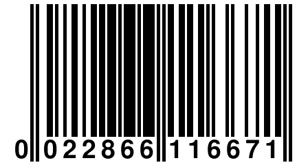 0 022866 116671