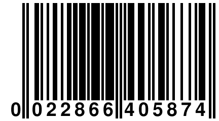 0 022866 405874