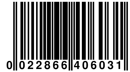 0 022866 406031