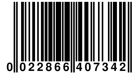 0 022866 407342