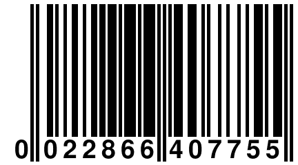 0 022866 407755