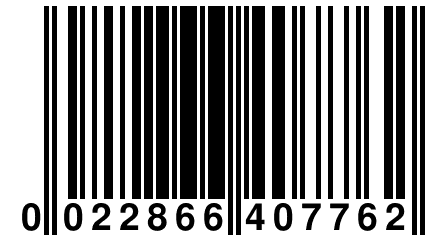 0 022866 407762