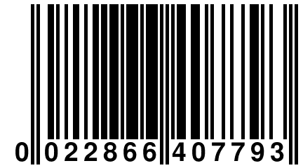 0 022866 407793