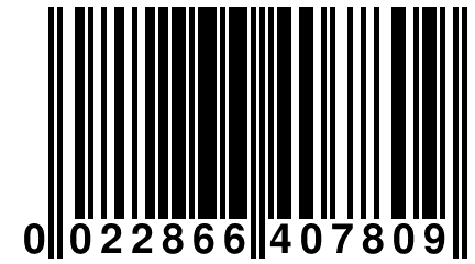 0 022866 407809