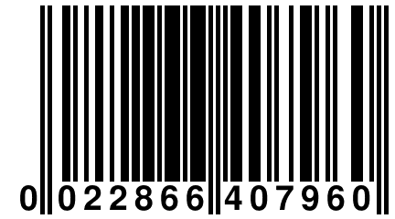 0 022866 407960