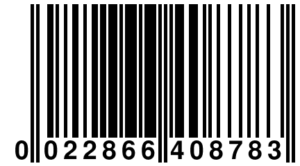 0 022866 408783