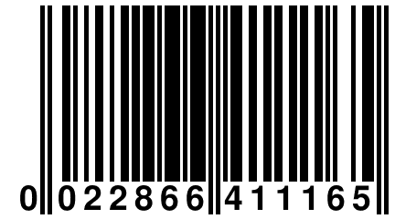 0 022866 411165