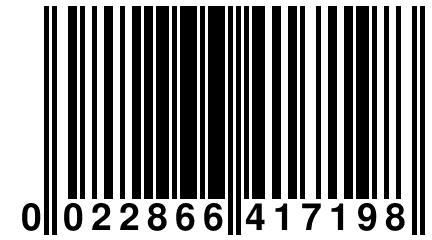 0 022866 417198