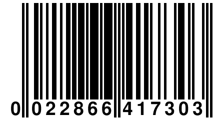 0 022866 417303