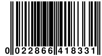 0 022866 418331