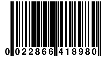 0 022866 418980