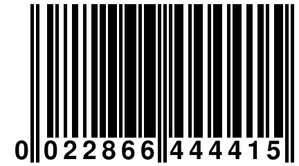 0 022866 444415