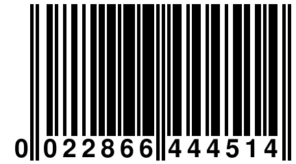 0 022866 444514