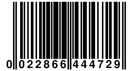 0 022866 444729