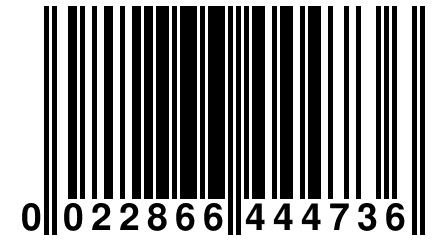 0 022866 444736