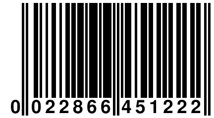 0 022866 451222