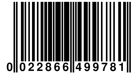 0 022866 499781