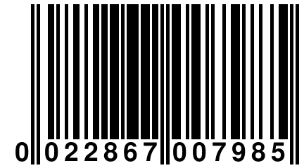 0 022867 007985