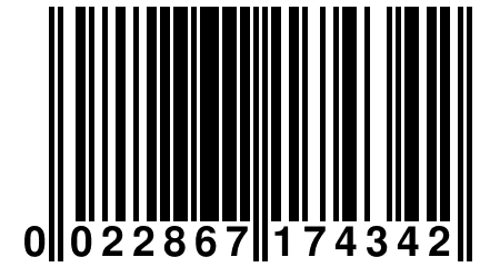 0 022867 174342