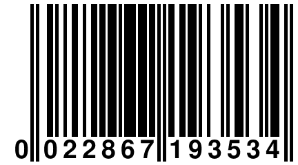 0 022867 193534