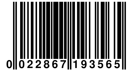 0 022867 193565