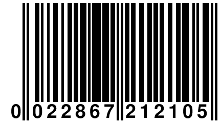 0 022867 212105