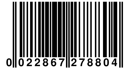 0 022867 278804