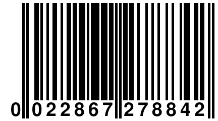 0 022867 278842