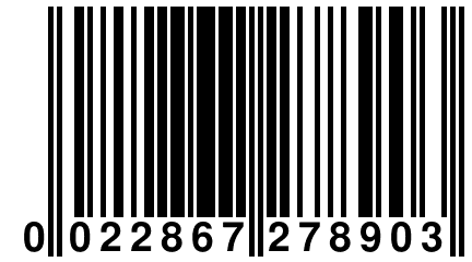 0 022867 278903