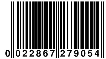 0 022867 279054