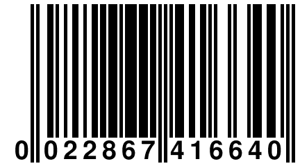 0 022867 416640