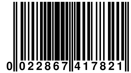 0 022867 417821