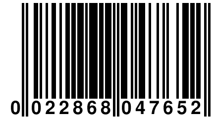 0 022868 047652