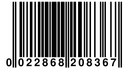 0 022868 208367