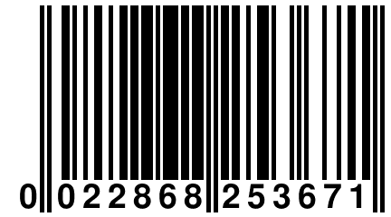 0 022868 253671