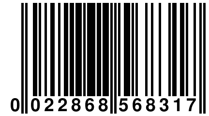 0 022868 568317