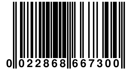 0 022868 667300