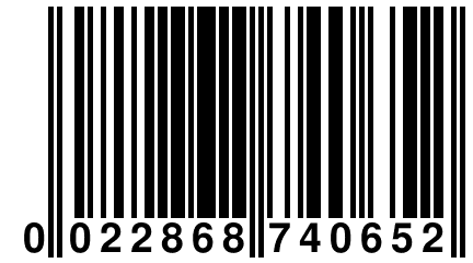 0 022868 740652