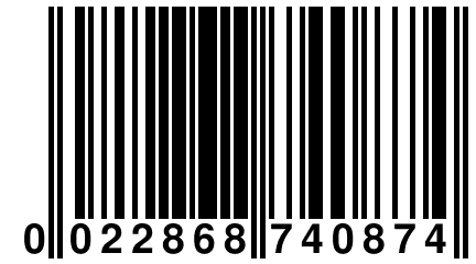 0 022868 740874