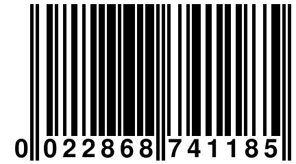 0 022868 741185