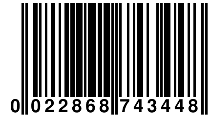 0 022868 743448