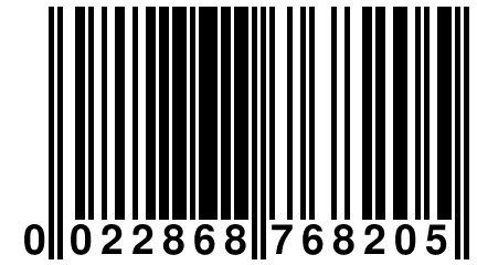 0 022868 768205