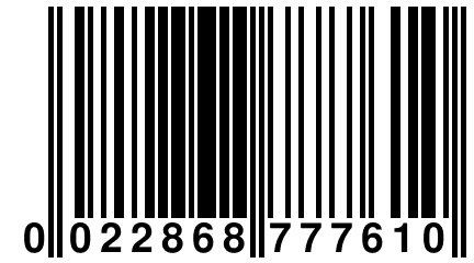 0 022868 777610