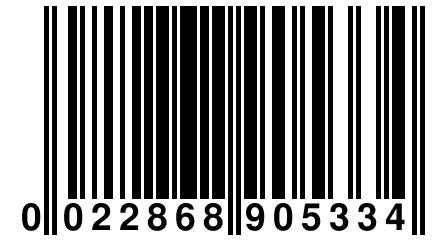 0 022868 905334