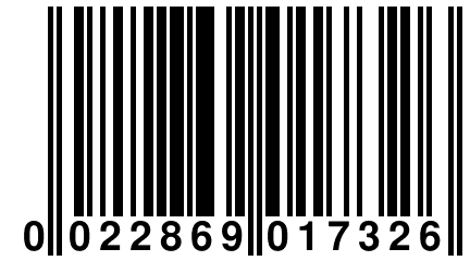 0 022869 017326