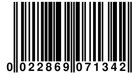 0 022869 071342