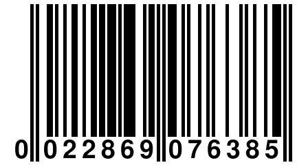 0 022869 076385