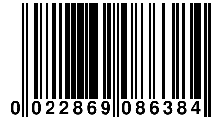 0 022869 086384