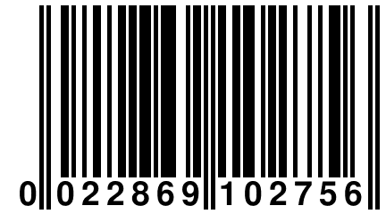 0 022869 102756