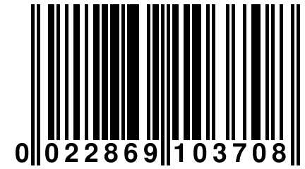 0 022869 103708